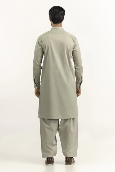 Regular Fit Embroidered Suits