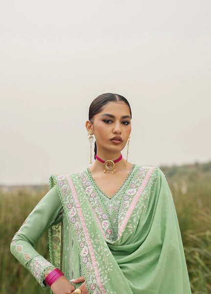 Sukhan by Afrozeh Unstitched Embroidered Viscose 3 Piece Suit AF26UVS Sikoh FW01250 - Winter Collection