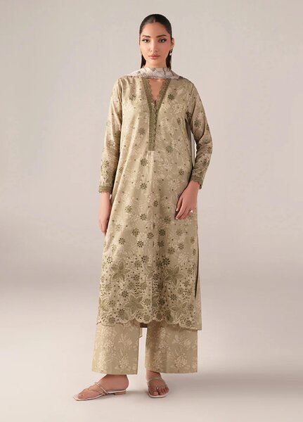 Iznik Unstitched Embroidered Lawn 3 Piece Suit IZ26US SS-07 - Summer Collection