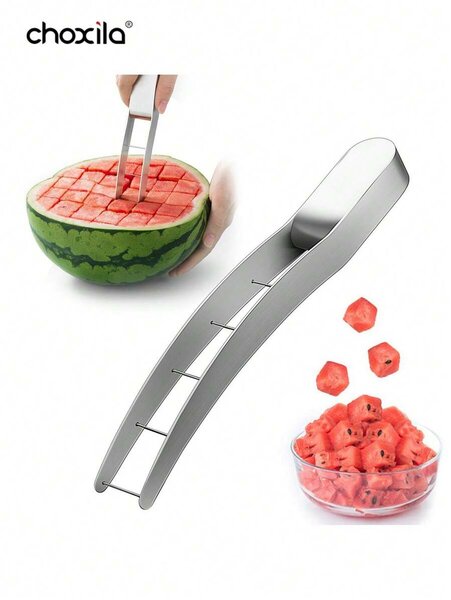 Shein - 1pc Watermelon Slicer, Stainless Steel Watermelon Cutter