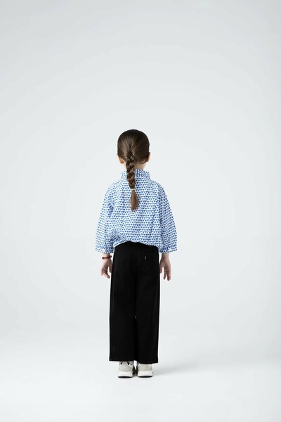 Blue Heartsy Top