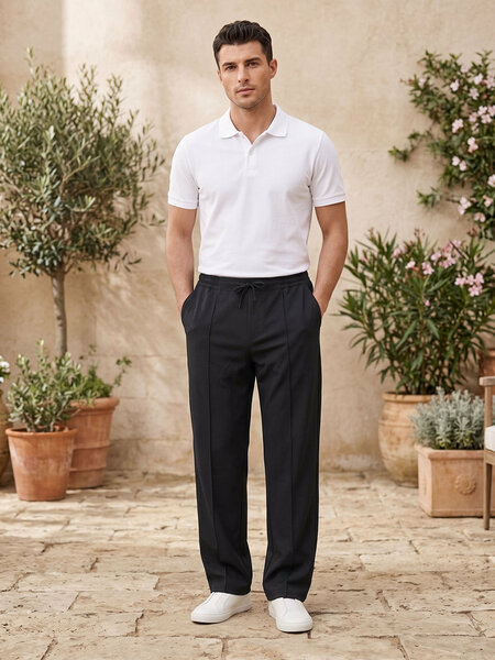 Black Pintex Trouser (LT-69)