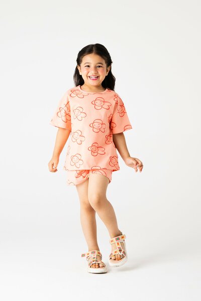 Girls Happy Flower Co-ord Set