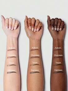 Shein Sheglam - Brow-Fection Angled Brush & Dip-Chocolate Hair-Like Strokes Liquid Eyebrow Gel Pen Taupe