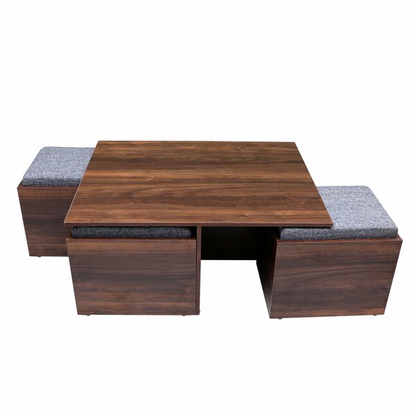 Demon Coffee Table with 04 Puffy