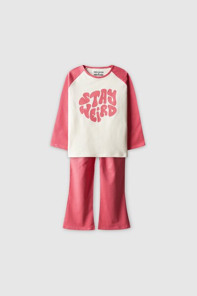 Girls Sunkissed Raglan Co-ord Set