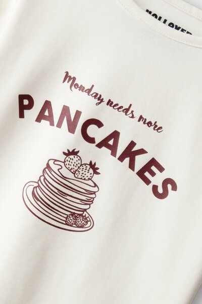 Girls Pancake Poetry Drop Tee
