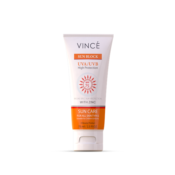 Vince - SUN BLOCK-UVA & UVB Protector SPF-75