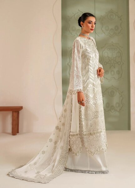 Xenia Formal Unstitched Luxury Chiffon Suits 3 Piece XE25FL Vareha - Formals Collection