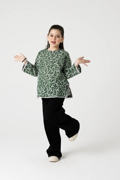 Emerald Lace Whisper Top