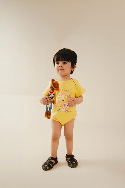 Boys Safari Friends Romper Set (Pack of 2)