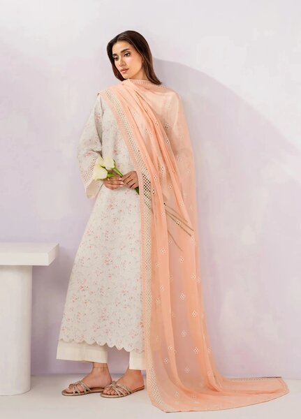 Le'essence by Xenia Formals Unstitched Embroidered Lawn 3 Piece Suit XE26UL D-10 Coraya - Summer Collection