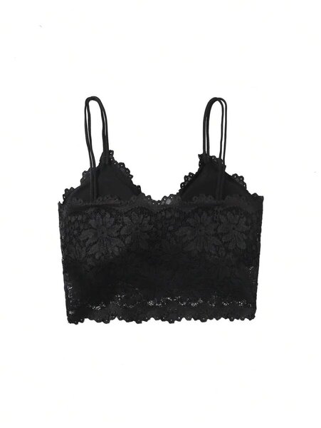 Shein - Floral lace bra