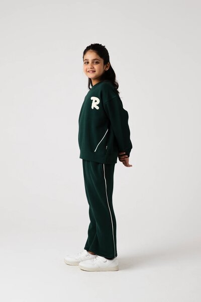 Girls Signature Evergreen Fleece Co-ord Set