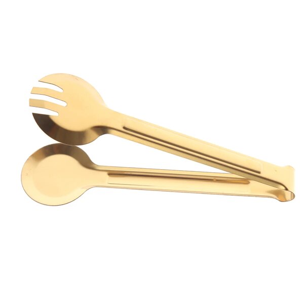 Golden Stainless Steel Serving Tong – 11-3