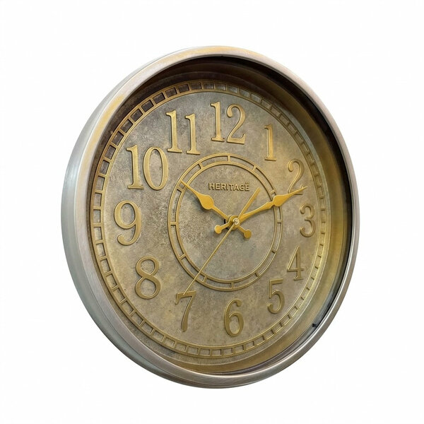 HERITAGE Wall Clock Momentum 15" – Classic Vintage Design