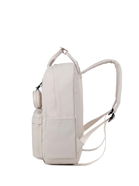 Shein - Classic, Casual Bear & Letter Patch Decor Functional Backpack With Coin Purse School Bag For Teen Girls, Women,College Students, Perfect For Outdoors ,Travel & Back To School, With Bear Pendant , Women Bag With Dime Bag