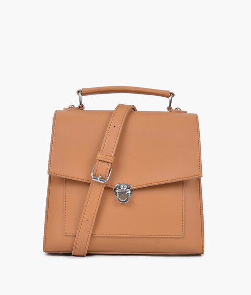 RTW Mustard push-lock messenger bag