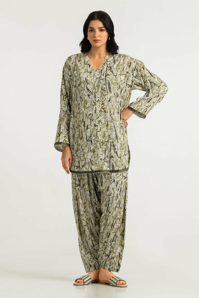 Rayon Printed Co-Ord Set