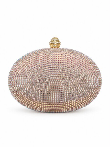 Oval Champagne Pink