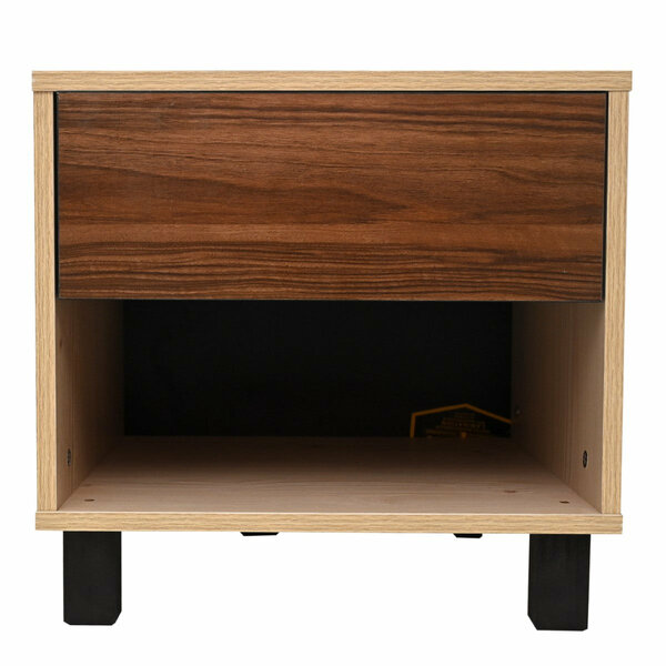 Indigo King Size Bed with 2 Side Tables