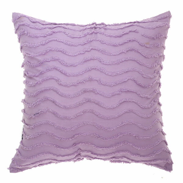 Violet Texture Cushion Cover 18x18"
