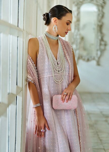 Sobia Nazir Unstitched Embroidered Luxury Lawn 3 Piece Suit SN26ULE D-01 B - Eid Collection