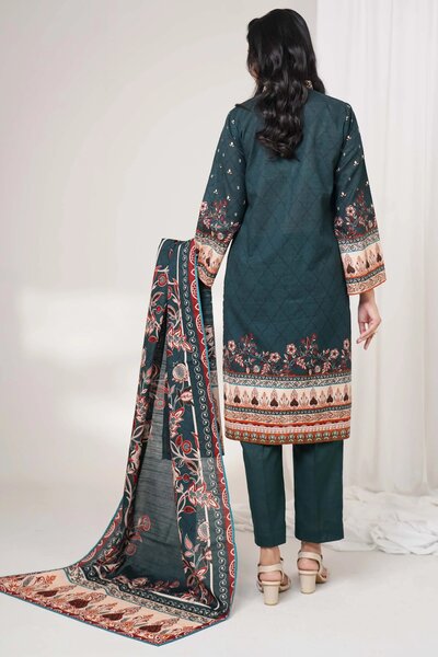 Narmin by Narkin's Unstitched Printed Khaddar 3 Piece Suit NN26UK NUWKDP-3180 - Casual Collection