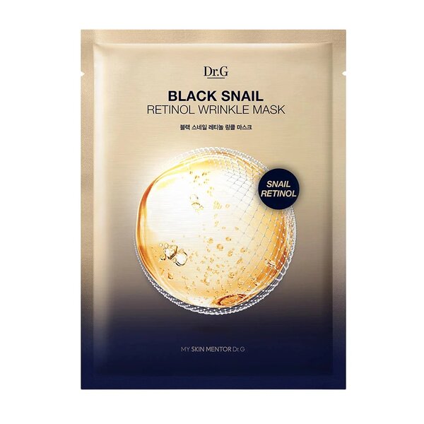 Dr.G Black Snail Retinol Wrinkle Mask (Single Sheet)