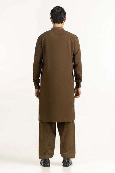 Regular Fit Embroidered Suits