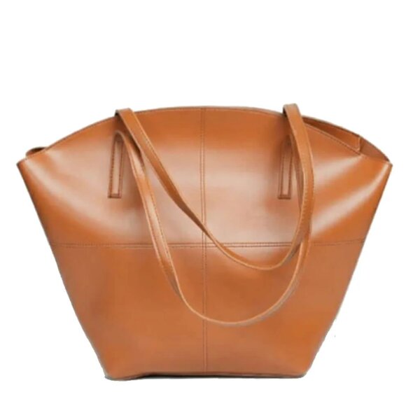 Tote Shoulder Brown
