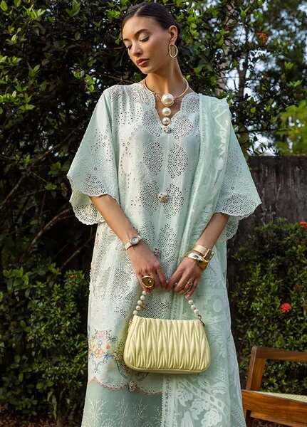Mon Tresor by Esmel Embroidered Lawn Suits Unstitched 3 Piece EML25MT ESL-2510 Fait Avec Amour - Summer Collection