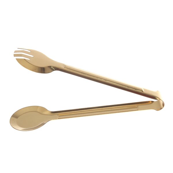 Golden Stainless Steel Serving Tong – 11-3