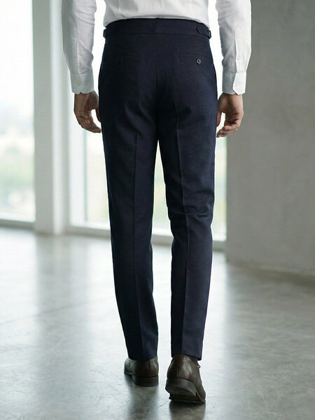 Navy Blue Imported Gurkha Pant  (FDT-389)