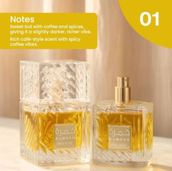 Miss Rose - Kamrah Arabic Fragrance Luxury Perfume