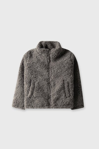 Girls Cocoa Luxe Sherpa Jacket
