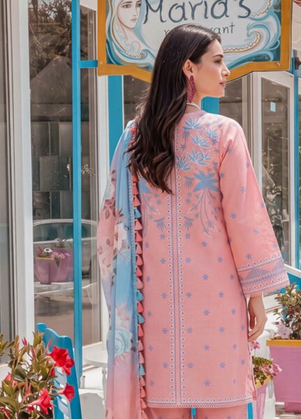 Coco by Al Zohaib Unstitched Printed Cambric 3 Piece Suit AZ26UCC D-07 - Casual Collection