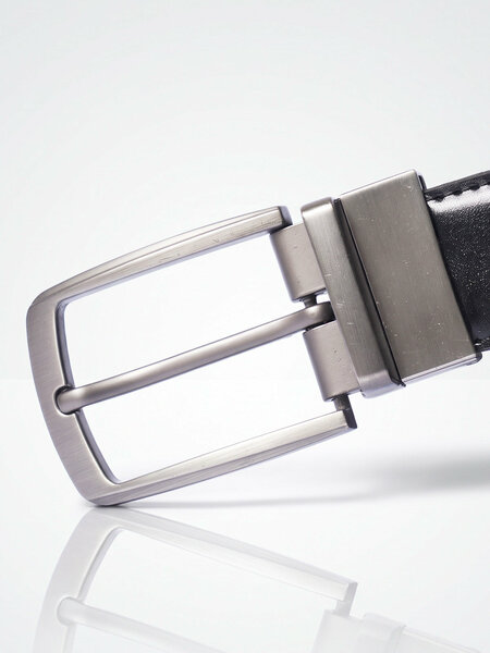 Dark Brown & Black Reversible Belt (BELT-989)