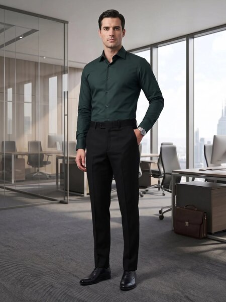 Black Executive Formal Dress Pant (FDT-417)
