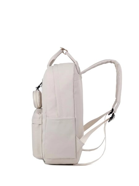 Shein - Classic, Casual Bear & Letter Patch Decor Functional Backpack With Coin Purse School Bag For Teen Girls, Women,College Students, Perfect For Outdoors ,Travel & Back To School, With Bear Pendant , Women Bag With Dime Bag