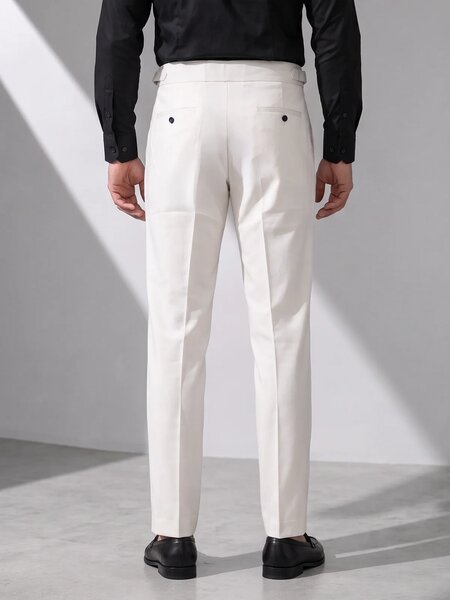 Cream Imported Gurkha Pant  (FDT-474)