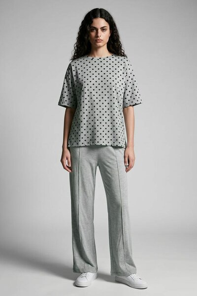 Max 21 Women's Polka Dots Co-Ord Set