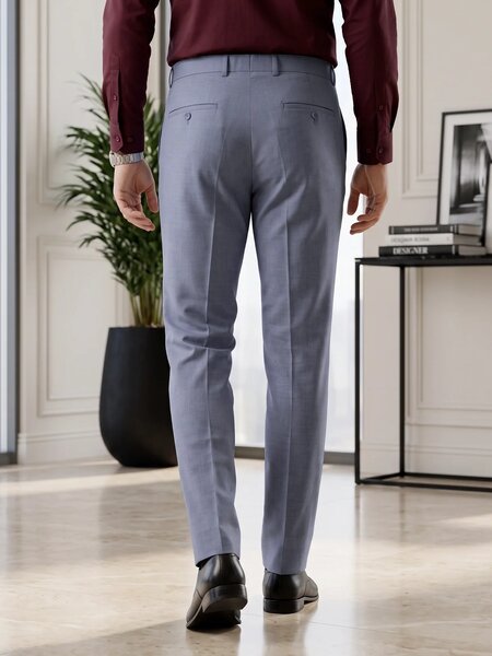 Ash Grey Executive Formal Dress Pant (FDT-459)