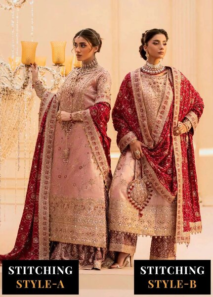 Aik Atelier Embroidered Tissue Suits Unstitched 3 Piece AIK25EF Vl1 Look-03 - Formals Collection