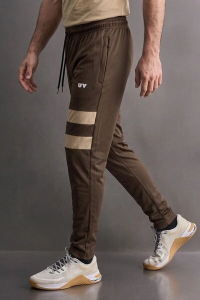 Urban Vouge Men's Thigh Striped Activewear Trousers