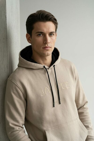 Jay Cee Men's Logo Pullover Hoodie