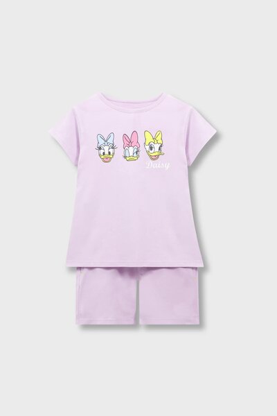 Girls Lilac Playday Jersey Co-ord Set