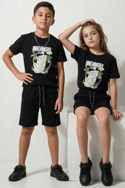 Tiny Teens Kid's Beach Terry Twin Set