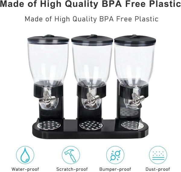 Home.Co -  Triple Food Dispenser