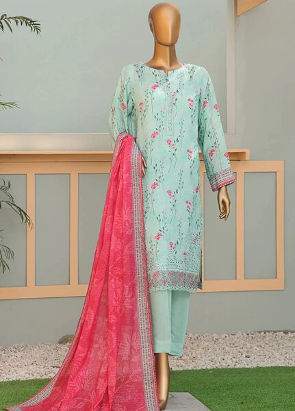 Vogue by Hz Textiles Embroidered Viscose Suits Unstitched 3 Piece VFC-1325 - Winter Collection